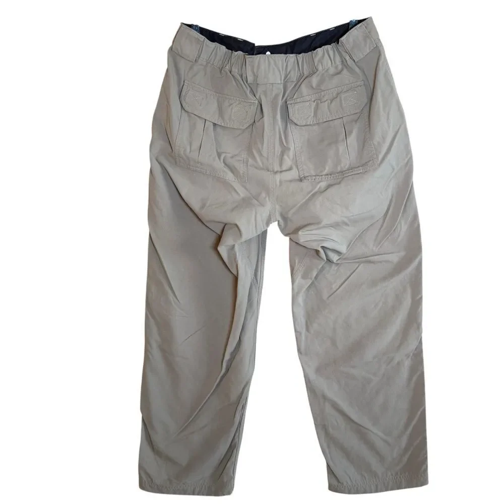 Duluth Trading Co. Men's L x 30 Khaki 100% Nylon Dry on the Fly Hiking Pants